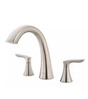 Rt6-5wrk Rt65wrk Pfister Weller Roman Tub Trim In Brushed Nickel 038877619872