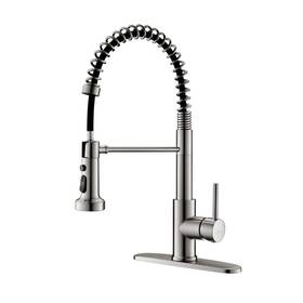 Rb1027 Rulia Kitchen Faucet Sink Stainless Steel High Arc Pull Down