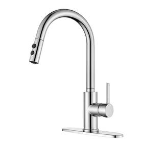 Rb1066 Rulia Kitchen Sink Faucet Pull-down Bar Chrome Stainless Steel Model