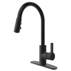 Rf422007 Runfine Sydney Singlehandle Pull Down Sprayer Multi Function Head Matte Black By