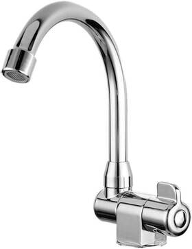16231337197468 Rv77 Durable 360 Rotating Rv Faucet - Single Handle Cold Water Tap For Kitchen