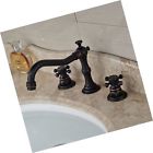 Rzx093001 Rozin Widespread Holes Bathroom Sink Faucet Dual Cross 601308727714