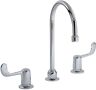 S-254-lwg Symmons Chrome Gpm Double Handle Kitchen Faucet 671256595055