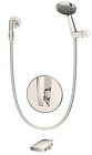 S-4104-pnl Symmons Naru Tub-hand Shower Unit