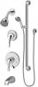 S-9606-plr Symmons Tub Shower Faucet Chrome Finish Valve Included 0671256928761