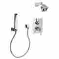 S6660502 Mcmillan Huntington Brass 1 2 Thermostatic Shower Package Pvd Satin Nickel