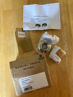 V230-a-pn Samuel Heath 015689348294 V230-adap Freestanding Leg Adapters For Polished Nickle