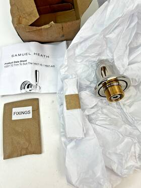 V207-t2m-pn Samuel Heath Fairfield Flow Control Trim Set For V607-is/ais