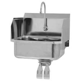 507l Sani-lav Hand Sink With Faucet 19 Inch L 18 W