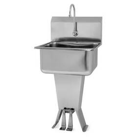 521l Sani-lav Hand Sink With Faucet 21 Inch L 20 W