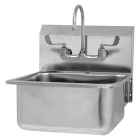 525fl-0.5 Sani-lav Hand Sink 21 Inch L Ss Wrist Blade Handles