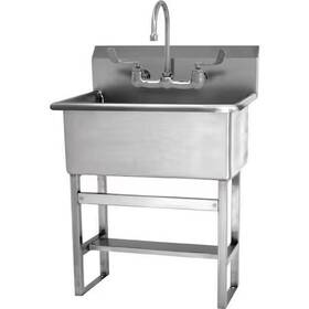 531ff Sani-lav Scrub Sink 22 In X 16 1/2 1 2 Floor
