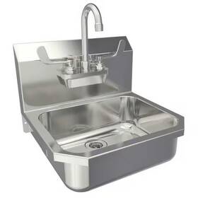 605fl-0.5 Sani-lav Hand Sink 16 Inch L Wrist Blade Handles