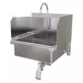 X16.5 Sani-lav 7071 Hand Sink 20 Inch X17.5 Silver