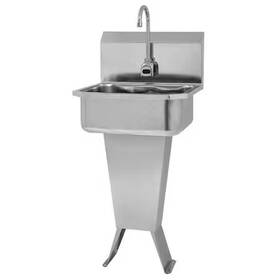 Esb2-501l Sani-lav Hand Sink With Faucet 19 Inch L 18 W