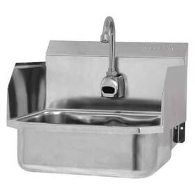 Esb2-607l-0.5 Sani-lav Hand Sink 15-1/4 Inch W Battery Sensor