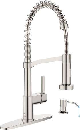 Kf-n-1301 Sanitray Store Kitchen Faucet Soap Dispenser For Sink With D
