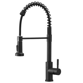 Sh002226bm Satico Single-handle 2-spray 1.8 Gpm Pull Down Sprayer Kitchen Faucet With Touch