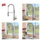 Scfst006lqh Shaco Commercial Single Hole Brushed Nickel Spring Kitchen 077020347903