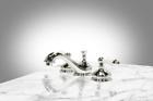 Sh615l-nl-cp Spring House New Chrome Teapot Style Widespread Faucet Pop Up