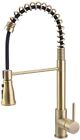 L60001-3 Shamanda High Arc Single Hole Pull Down Sprayer Kitchen Faucet