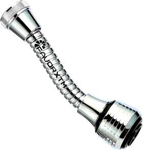 Tap01 Shuobang Faucet Sprayer Attachment Flexible Tap Extension Aerator 360 Degree Abs For Kitc