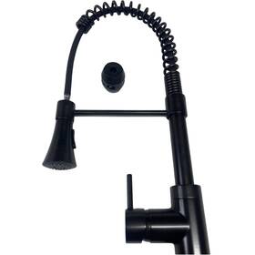 358867 Signature Hardware Steyn Kitchen Faucet - Dark Antique Bronze