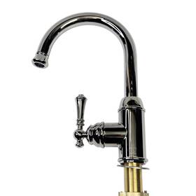 448997 Signature Hardware Amberley 1.8 Gpm Bar Faucet - Polished Nickel