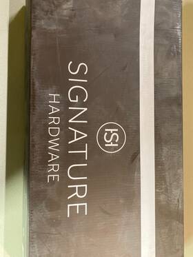 Shxcra103ss Signature Hardware 449003 Ravenel 1.8 Gpm Single Hole Bar Faucet Stainless