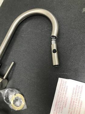 453882 Signature Hardware Ravenel 1.8 Gpm Pull-down Kitchen Faucet - Stainless Steel