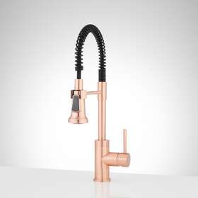 481194 Signature Hardware Presido 1.8 Gpm Single Hole Pre-rinse Pull Out Kitchen