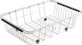 Signature Hardware 781889405017 Shworkmbn 21-3/4 Inch L X 10-3/4 W Stainless Steel Basin Rack