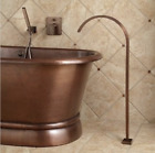 Signature Hardware Cheval Gooseneck Freestanding Tub Faucet Oil Rubbed Bronze