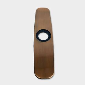 Obpf1f80037ac Signature Hardware 8 Deck Plate Escutcheon Antique Copper