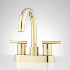 Sh418165pb Signature Hardware Lindo 1.2 Gpm Centerset Bathroom Faucet With Pop-up