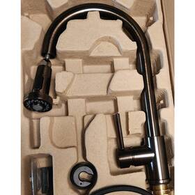 Sh465185 Signature Hardware 465183 Ridgeway Pull-down Kitchen Faucet - Oil Rubbed Bronze