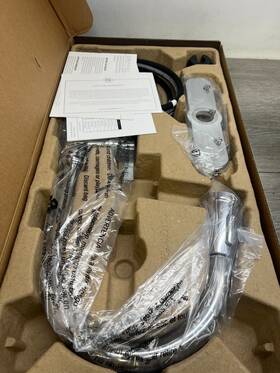 Shxcgf107cp Signature Hardware Greyfield Chrome Pull-down Kitchen Faucet 1.8 Gpm