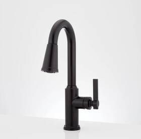 Signature Hardware Shxcgf137mb Greyfield Pull Down Bar Faucet Matte Black New