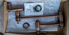 Ws-67509-orb Signature Hardware Ws-67509 Fatsani Retractable Wall-mount Pot Filler Orb