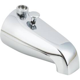 450677 Sim Supply Inc. 009326411019 Do It 5-1/2 Inch Top Mount Chrome Bathtub Spout With Diverter