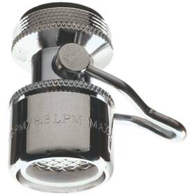487171 Sim Supply Inc. 009326426655 Do It 1.5 Gpm Dual Thread Faucet Aerator With On/off Switch
