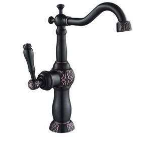 Simplycopper 680599124907 13 Inch Clayborne Oil Rubbed Bronze Bathroom Faucet With Copper Brown 13ft X 11 7