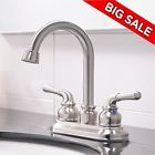 Slyvcz15l-n Vccucine Commercial Contemporary Brushed Nickel Two Handle Bathroom 696537416379