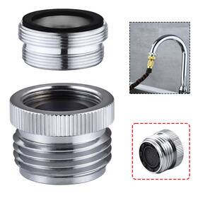 Snutuya 55/64 15/16 Faucet Adapter With Aerator Sink To Garden Hose Fauc