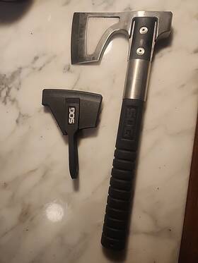 Sog-ch1001-cp Sog Camp Axe 11.5 Inch Length With Sheath