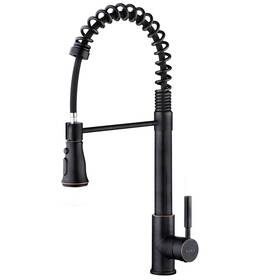 Soka 614409700487 Kitchen Faucet Oil Rubbed Bronze Commercial Sink With Pull Dow