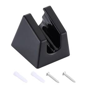 B60629 Sooliney Rv Handheld Shower Wand Bracket Holder With Mounting Screws Matte Black