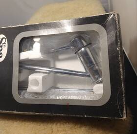 Spa 195205008088 Brand Single Handle Kitchen Faucet In Chrome Finish - New Box