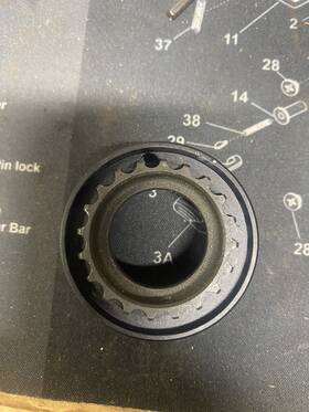 Sdr100a Spikes Tactical Delta Ring Assembly W-nut