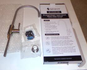 Sp-fc210-nk Spiropure Drinking Water Filter Faucet Brushed Nickel Satin Reverse Osmosis